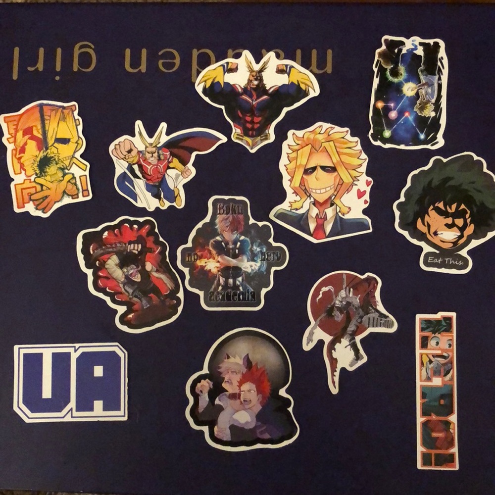 12 MHA MY HERO ACADEMIA STICKERS